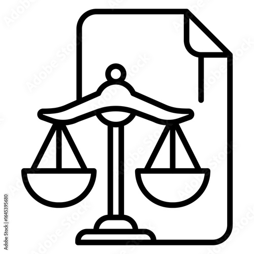 Legal System Icon