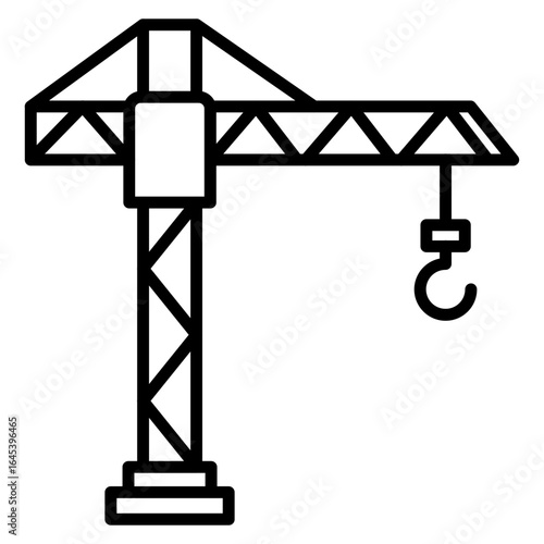 Construction Crane Icon