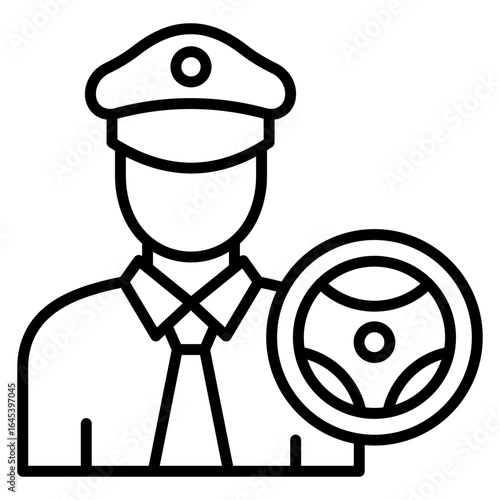 Driving Instructor Icon