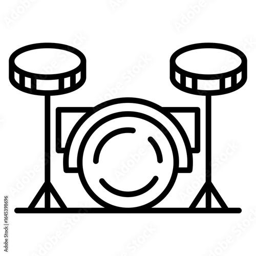 Drum Kit Icon