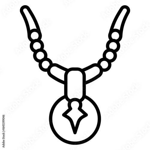 Rocker Necklace Icon