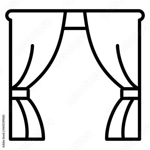 Stage Curtain Icon