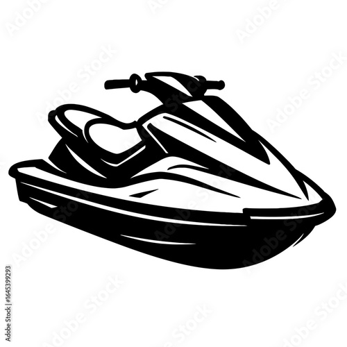 Dynamic Jet Ski Watercraft - Thrilling Water Sport and Recreation Vehicle
