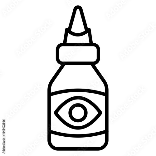 Eye Drops Bottle Icon