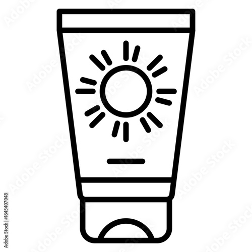 Sunscreen Icon