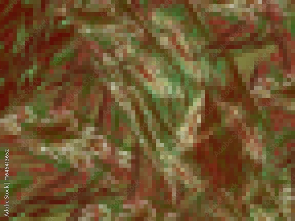 Fototapeta premium Army camouflage khaki art pixel background