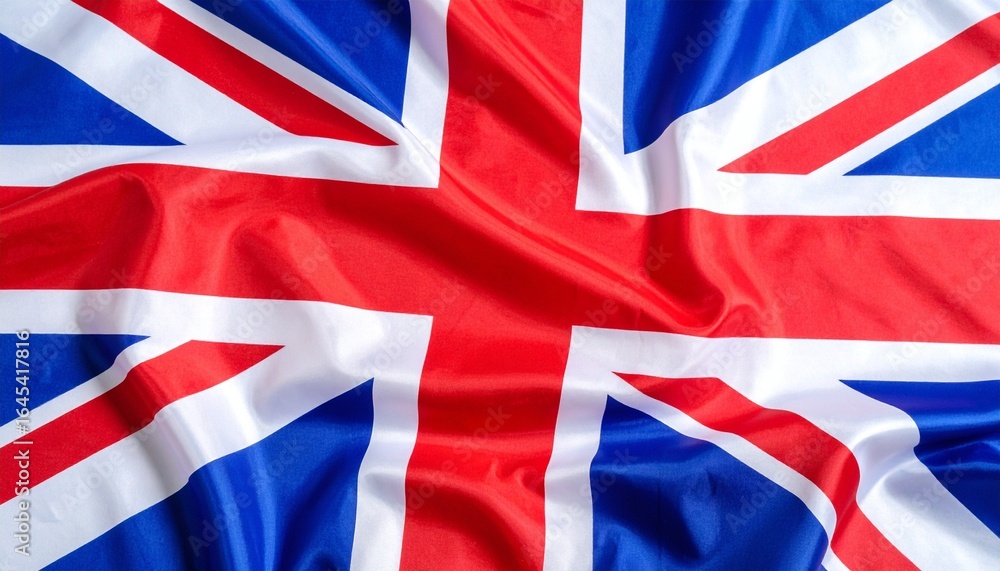 Fototapeta premium A full frame image of the UK flag