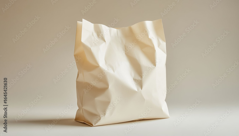 Naklejka premium Eco-Friendly Paper Gift Bag with Handles