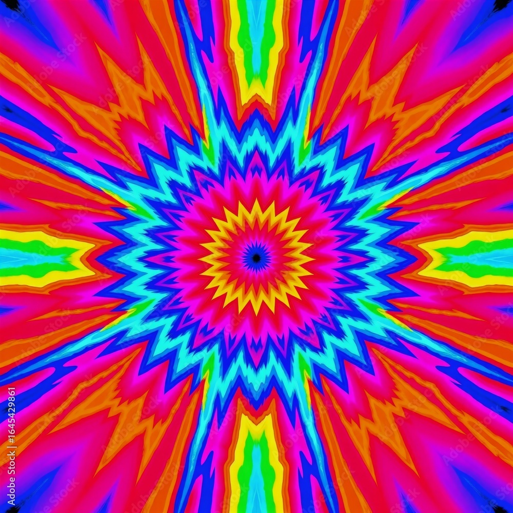 Cool Colorful layered radial gradient background design featuring abstract shapes and vibrant hues