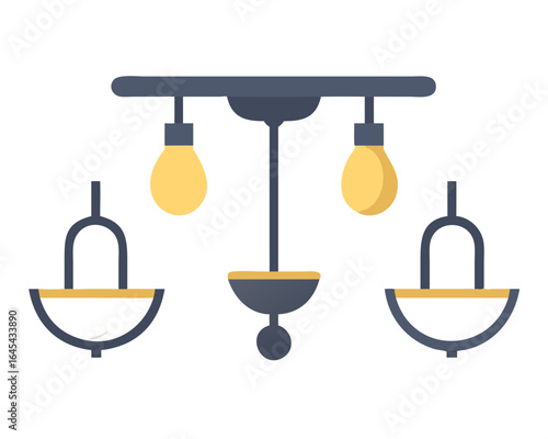 Overhead: Chandelier, pendant light, flush mount, semi-flush mount.

