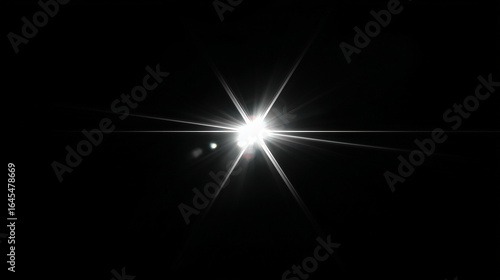 Heller Lichtblitz mit Lens Flare