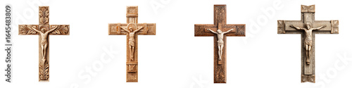 Crucifix Collection: Religious Crosses in Bronze and Gold Tones