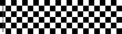 Black and white checker pattern, checkered chessboard, Racing flag finish line.
