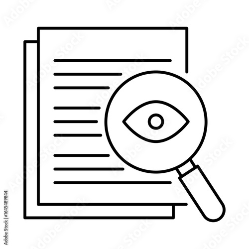 Readability Icon. Content Clarity Icon. Easy-to-Read Web Content for SEO Optimization, User Experience, and Search Engine Visibility.