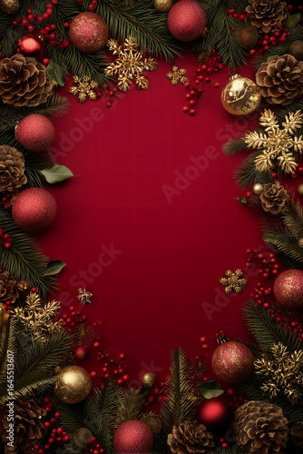 red christmas background