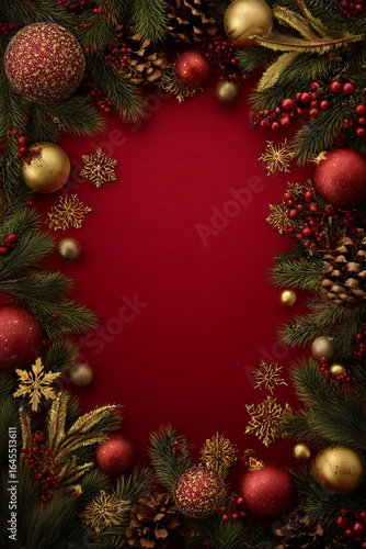 red christmas background