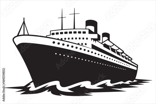 Classic Ship Silhouette Set – Nautical Wall Art & Marine Decor