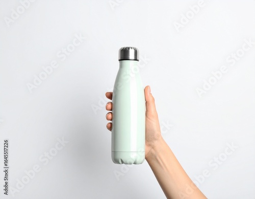Hand Holding Eco-Friendly Reusable Bottle