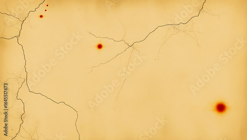 Ancient Japanese Calligraphy on Aged Paper Background