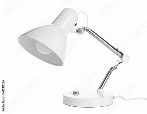 Modern LED Desk Lamp Isolated