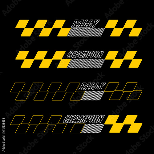 Race flag background. Checkered flag. Black and white checker. Finishing flag. 