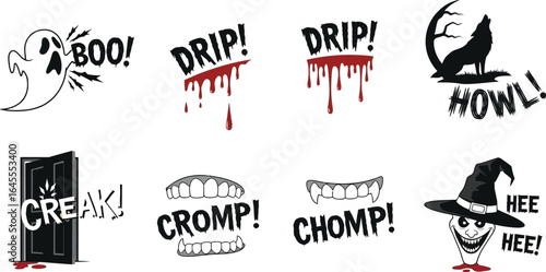 Spooky Halloween sound effects and images ready for any terrifying project