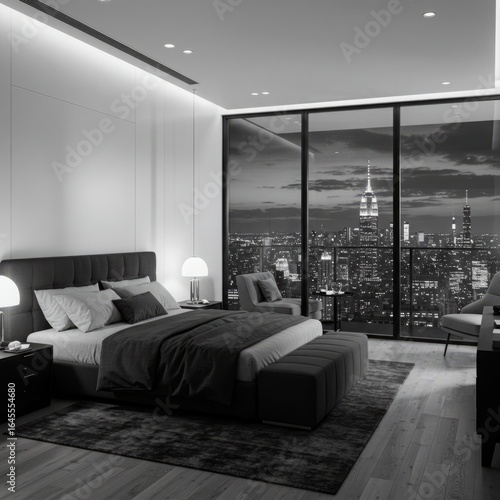 interior of a hotel room