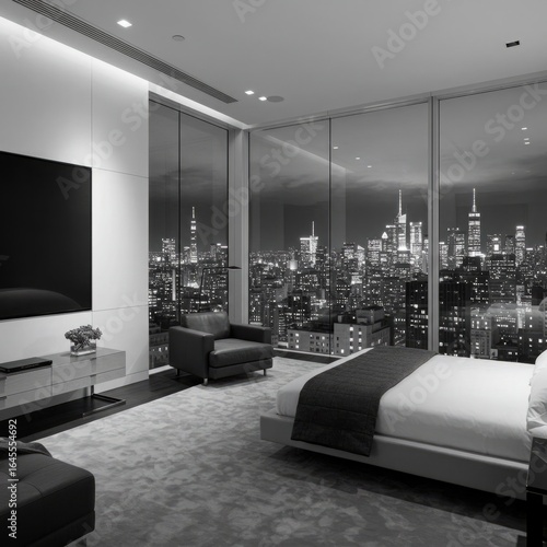 interior of a hotel room