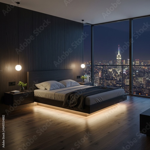 interior of a hotel room