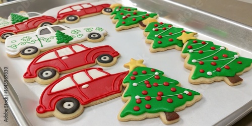 Christmas Car and Tree Cook...