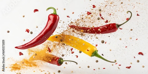 Exploding Chili Peppers Red...