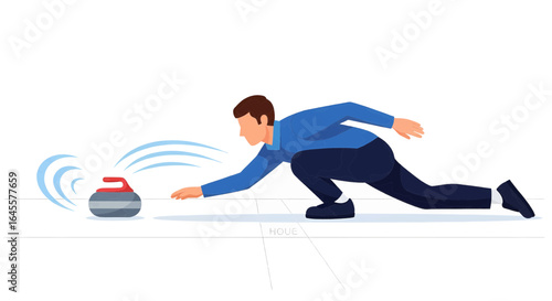 Curling A Strategic Winter Sport - Illustrated Guide