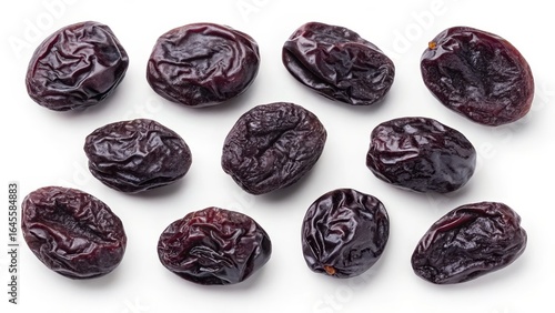 Overhead View of Dried Prun...