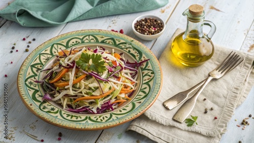 Vibrant Rainbow Slaw Salad ...