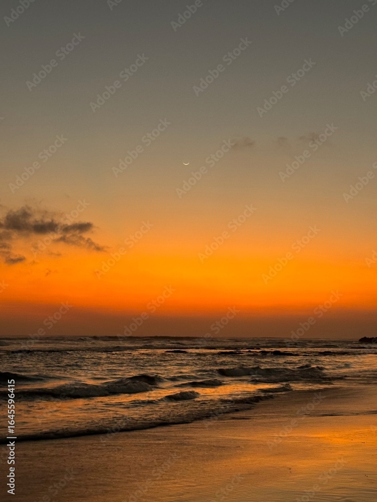 Obraz premium bali sunset