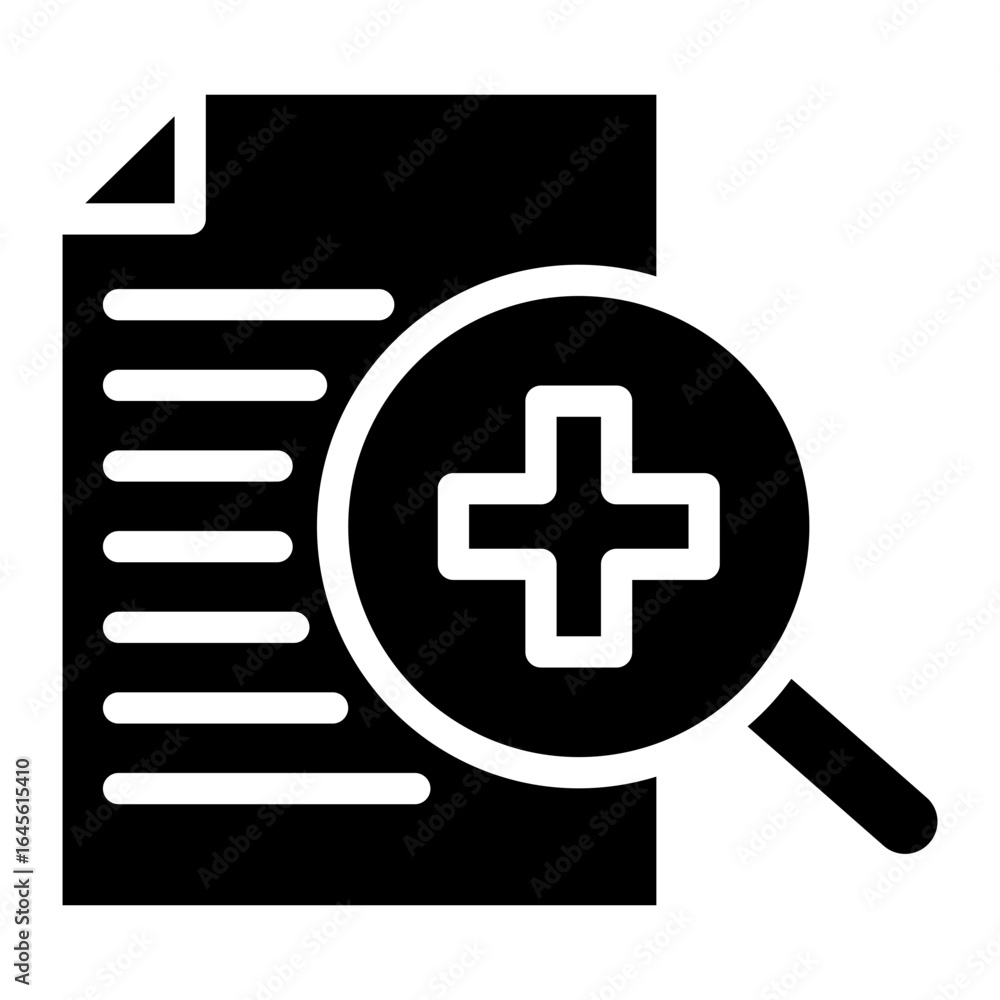 Fototapeta premium Digital healthcare icon. Vector illustration 
