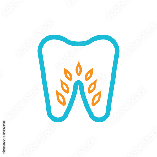 Tooth Logo Vector Icon Template Illustration