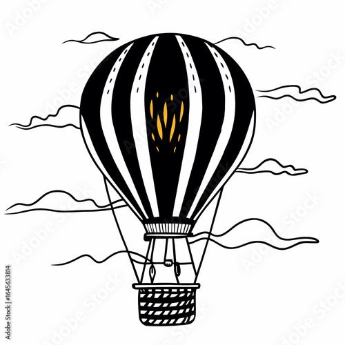 hot air balloons