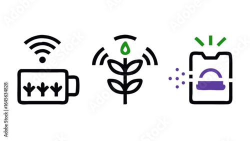 Smart agriculture technology for farming and crop monitoring with iot sensors and mobile application integration