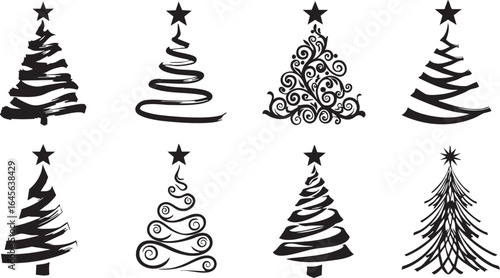 Stylized Christmas Tree Collection