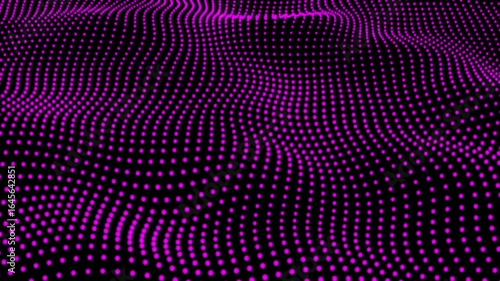 Abstract and technology dots wave background. Dot pattern with halftone effect .Dotted halftone gradient texture. Fading polka dot background.