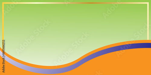 Gradient background with blue and orange curved lines, which can be used for various purposes such as presentations, posters, or other digital media.