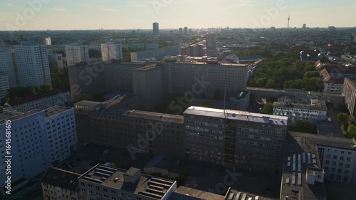 Wallpaper Mural Aerial view of the Stasi Museum in Berlin, Germany – former East German Ministry for State Security headquarters, now a museum showcasing GDR surveillance history . 10 September 2024 Torontodigital.ca