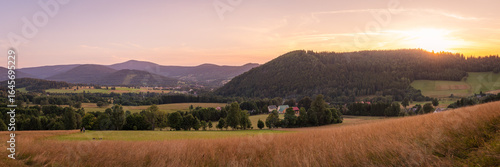 mountain panorama chill landscape