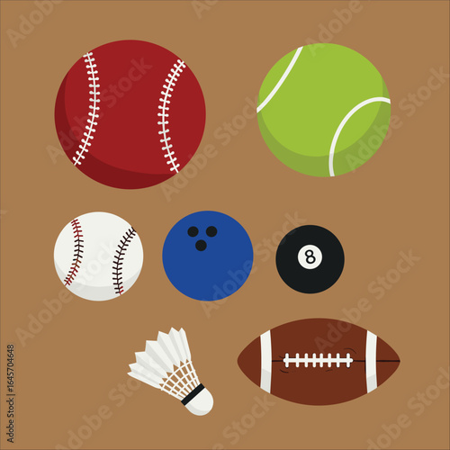 There are many kinds of sports, some use balls, rackets, special courts, and so on. One type of sport is football, basketball, swimming, badminton and golf.
