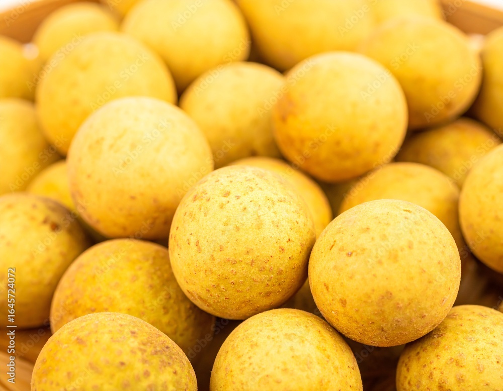 Fresh Longan Fruit Pile Fresh Longan Fruit Pile