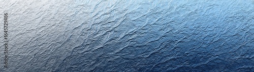 Elegant blue and white background with delicate white flower, a minimalist design for serene spaces