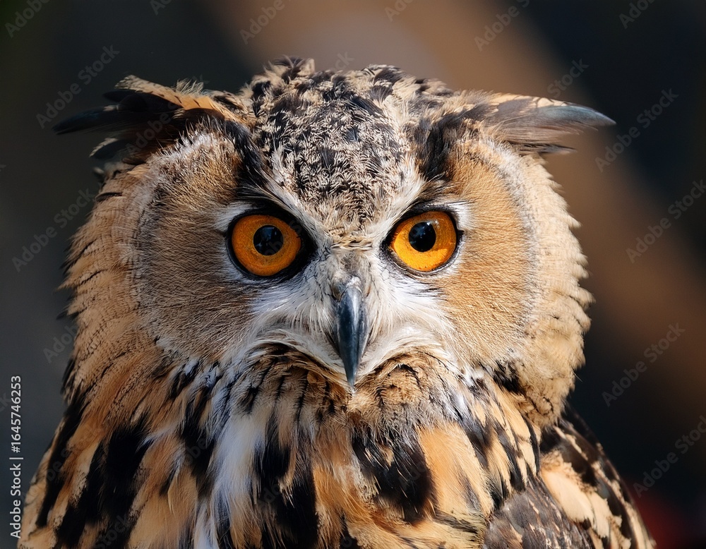 Naklejka premium close up of an owl