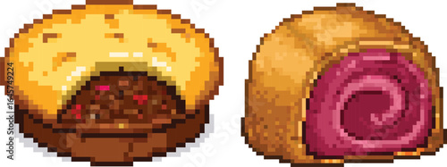 Shepherd's Pie And Beef Wellington Pixel Art