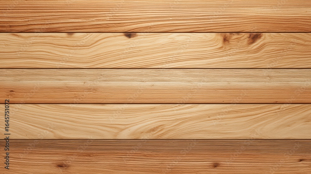 Fototapeta premium Light Brown Wooden Planks Natural Texture Background